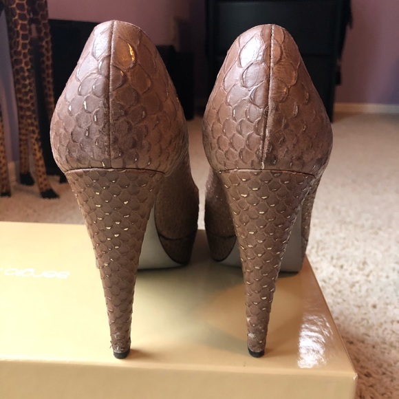 Sergio Rossi Python print pumps. - Picture 4 of 8